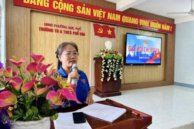ĐẠI HỘI CHI ĐOÀN TRƯỜNG TH&THCS PHỔ HOÀ – NHIỆM KỲ 2025 – 2027