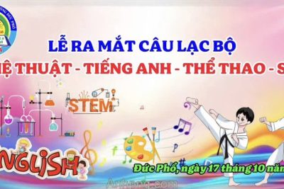 TRƯỜNG TH&THCS PHỔ HÒA TƯNG BỪNG LỄ RA MẮT CÁC CÂU LẠC BỘ NĂM HỌC 2025-2026: KHƠI NGUỒN ĐAM MÊ, ƯƠM MẦM TÀI NĂNG