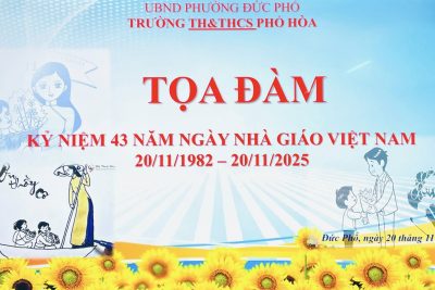 43 NĂM GIEO HẠT TRI THỨC – VẸN TÌNH THẦY TRÒ