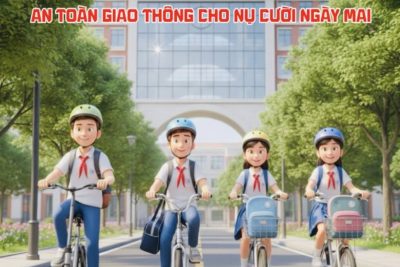 Lan tỏa giáo dục An toàn giao thông từ nhà trường TH&THCS Phổ Hòa