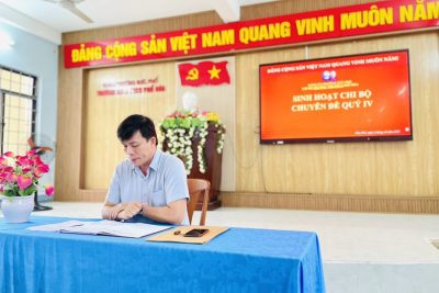 SINH HOẠT CHUYÊN ĐỀ VỀ BÀI VIẾT “HỌC TẬP SUỐT ĐỜI” CỦA TỔNG BÍ THƯ TÔ LÂM.