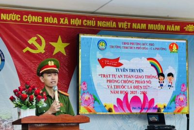 Hành trình nâng cao ý thức pháp luật cho học sinh tại Trường TH&THCS Phổ Hoà