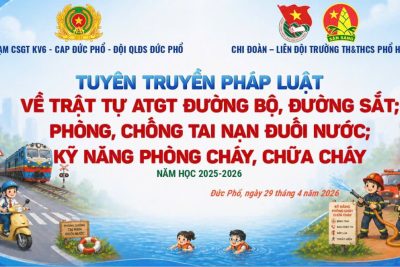 TRANG BỊ KỸ NĂNG SỐNG CHO HỌC SINH TRƯỚC KỲ NGHỈ LỄ, NGHỈ HÈ