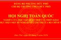 TRƯỜNG THCS ĐỨC PHỔ THAM GIA HỌC TẬP, QUÁN TRIỆT VÀ TRIỂN KHAI THỰC HIỆN MỘT SỐ NGHỊ QUYẾT, CHỈ THỊ CỦA BỘ CHÍNH TRỊ