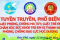 TRƯỜNG THCS ĐỨC PHỔ PHỐI HỢP TỔ CHỨC TUYÊN TRUYỀN PHÁP LUẬT VÀ KỸ NĂNG SỐNG CHO HỌC SINH