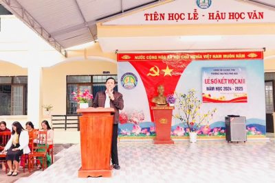 Lễ Sơ Kết Học Kỳ I Năm Học 2024-2025 Tại Trường TH&THCS Phổ Hoà: Một Dấu Ấn Đáng Nhớ