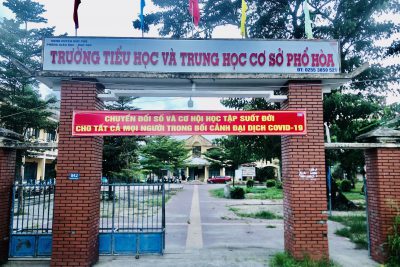 TRƯỜNG TH&THCS PHỔ HOÀ HƯỞNG ỨNG TUẦN LỄ HỌC TẬP SUỐT ĐỜI NĂM 2021